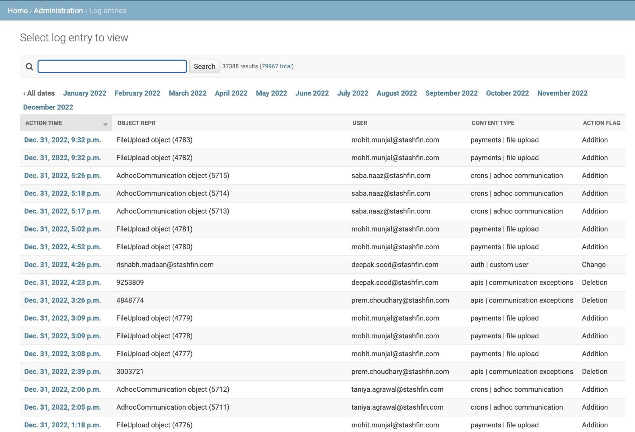 stashfin-immutable-audit-logs